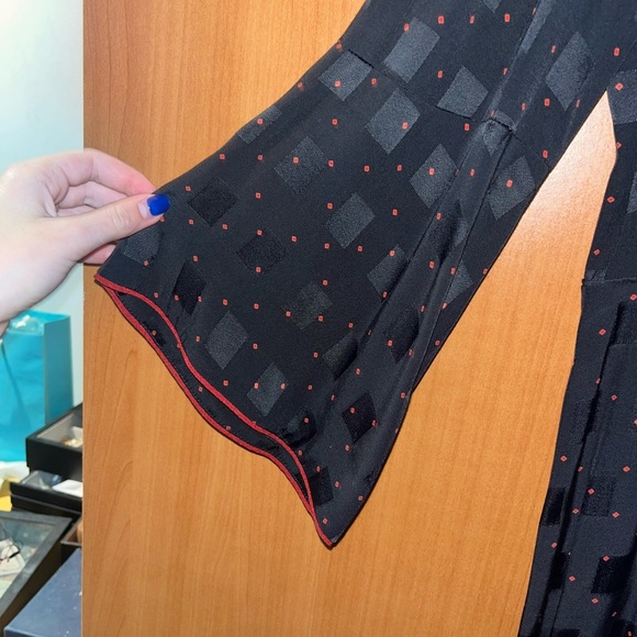 *DISCONTINUED* Cefinn Black Polka Dot Maxi Dress - Picture 2 of 6